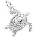 Turtle Charm in Sterling Silver