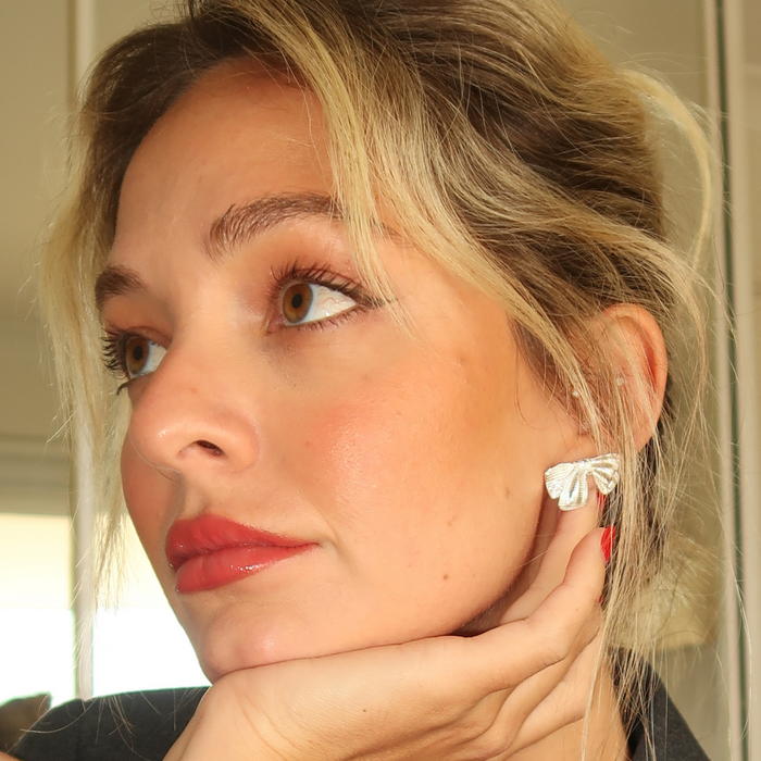 Zara Bow Earrings (Gold & Silver)